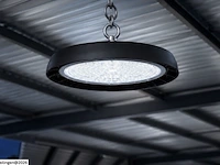5 x led highbay ufo – 100w – 6400k koud wit – ip65 – agora-100 - afbeelding 2 van  6