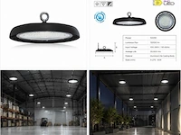 5 x led highbay ufo – 100w – 6400k koud wit – ip65 – agora-100 - afbeelding 6 van  6