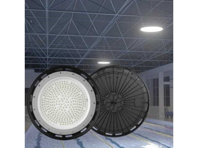 5 x led highbay ufo – 135w – 6500k koud wit – ip65 – agree-135 - afbeelding 1 van  4