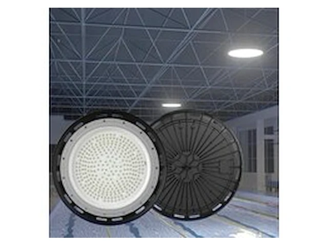 5 x led highbay ufo – 135w – 6500k koud wit – ip65 – agree-135 - afbeelding 1 van  6
