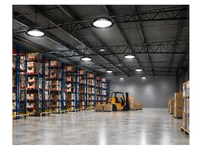 5 x led highbay ufo – 150w – 6400k koud wit – ip65 – agora-150 - afbeelding 1 van  6
