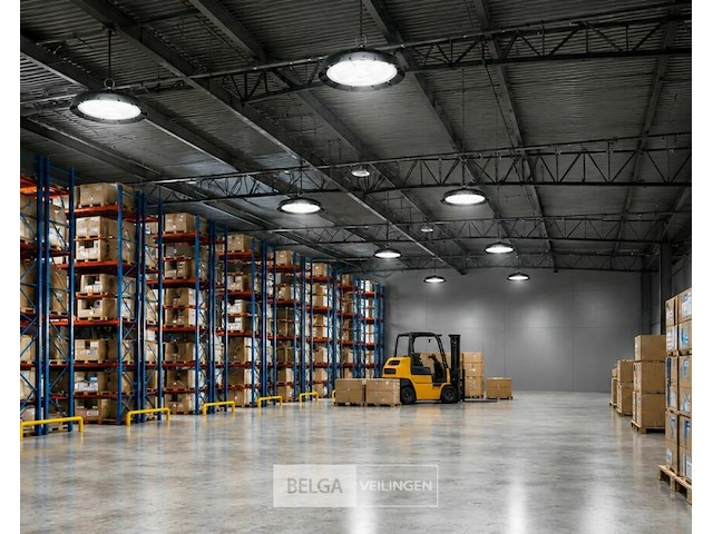 5 x led highbay ufo – 150w – 6400k koud wit – ip65 – agora-150 - afbeelding 1 van  6