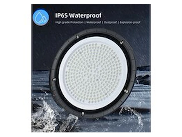 5 x led highbay ufo – 180w – 6500k koud wit – ip65 – agree-180 - afbeelding 1 van  6
