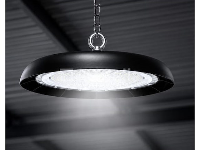 5 x led highbay ufo – 200w – 6400k koud wit – ip65 – agora-200 - afbeelding 1 van  5