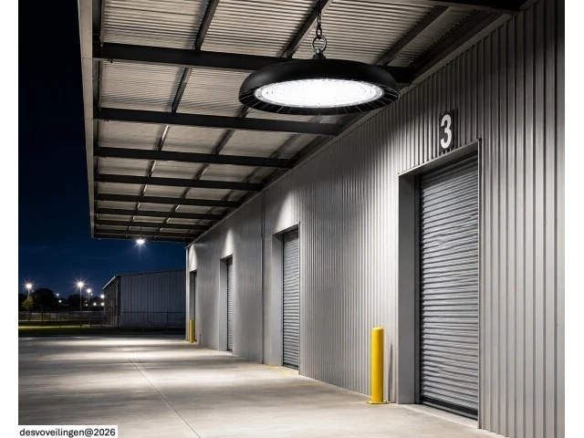 5 x led highbay ufo – 200w – 6400k koud wit – ip65 – agora-200 - afbeelding 4 van  6