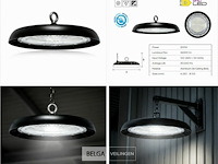 5 x led highbay ufo – 200w – 6400k koud wit – ip65 – agora-200 - afbeelding 6 van  6