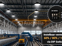 5 x led highbay ufo pro 150w – instelbaar 60% / 80% / 100% – 6500k – web-150 - afbeelding 5 van  6