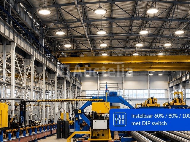 5 x led highbay ufo pro 200w – instelbaar 60% / 80% / 100% – 4000k – web-200 - afbeelding 3 van  5