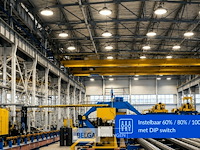 5 x led highbay ufo pro 200w – instelbaar 60% / 80% / 100% – 4000k – web-200 - afbeelding 3 van  6