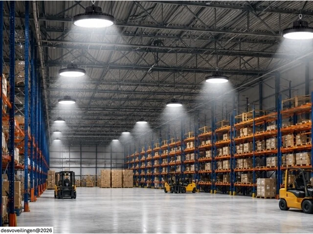 5 x led highbay ufo pro 200w – instelbaar 60% / 80% / 100% – 6500k – web-200 - afbeelding 6 van  7