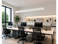 5 x led lineaire hanglamp 40w – 3cct instelbaar - wit – innova3-40 3cct - afbeelding 1 van  5