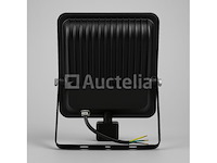 5 x led schijnwerper 100w met bewegingssensor – 6500k koud wit – ip65 – flag-100 - afbeelding 2 van  5