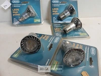 5 x led spot 3w warm wit 2xe14+3xe27 fitting - afbeelding 3 van  3