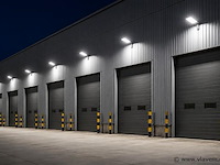 5 x led straatlamp 150w – 6400k koud wit - grijs – ip65 – florida-150 - afbeelding 2 van  5