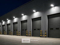 5 x led straatlamp 150w – 6400k koud wit - grijs – ip65 – florida-150 - afbeelding 3 van  6
