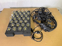 5 x lightchain 15.00m 29xb22 true1 (in/out) w/plastic boxes - afbeelding 5 van  8