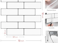 5 x livelynine tegelstickers (16 stuks/pak) - afbeelding 2 van  4