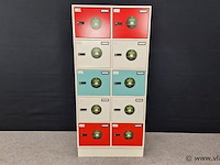5 x lockerkast robberechts - afbeelding 1 van  4