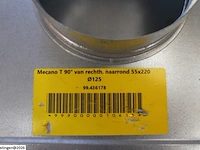 5 x mecano t 90° 55x220 ø125 - afbeelding 4 van  4