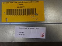 5 x mecano t 90° 55x220 ø125 - afbeelding 2 van  3