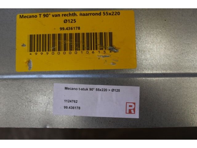 5 x mecano t 90° 55x220 ø125 - afbeelding 4 van  6