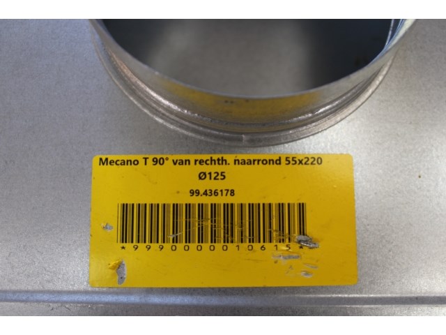 5 x mecano t 90° 55x220 ø125 - afbeelding 5 van  6