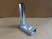 5 x mecano verlengde overgangsbocht 90° 55x110 ø80 - afbeelding 2 van  4