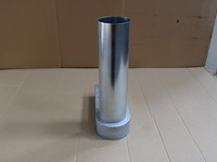 5 x mecano verlengde overgangsbocht 90° 55x110 ø80 - afbeelding 3 van  4
