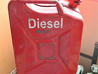 5 x metalen jerrycan - afbeelding 4 van  5