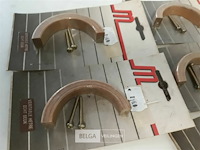 5 x meubelgreep hout beuk 64 mm - afbeelding 3 van  3