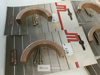 5 x meubelgreep hout beuk 64 mm - afbeelding 3 van  3