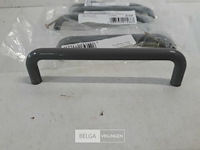 5 x meubelgreep pvc grijs 128 mm - afbeelding 3 van  3