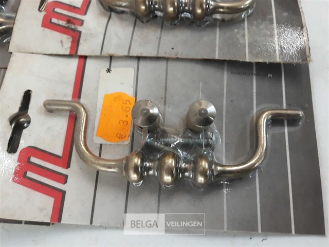 5 x meubelgreep zamak verbronsd 110 mm - afbeelding 3 van  3