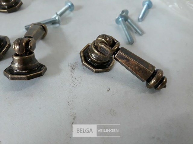 5 x meubeltop zamak verbronsd - afbeelding 3 van  3
