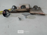 5 x meubeltop zamak verchroomd 35 mm - afbeelding 3 van  3