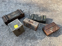 5 x militaire kist - afbeelding 1 van  3