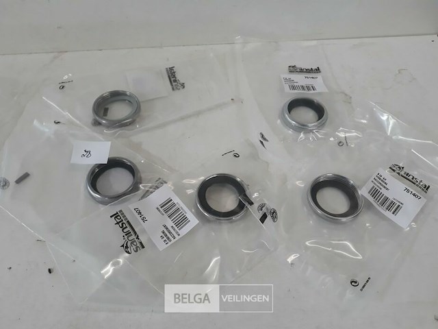 5 x moer met dichting sifon 5/4 – 40 mm - afbeelding 2 van  3