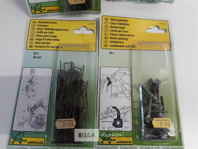 5 x mostak krammen + 5 x takken geleiders - afbeelding 3 van  3