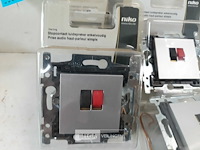 5 x niko inbouw stopcontact luidspreker sterling - afbeelding 3 van  3
