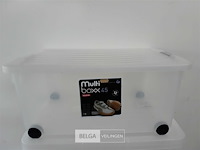 5 x opbergdoos op wielen 60x35x25 cm - afbeelding 3 van  3