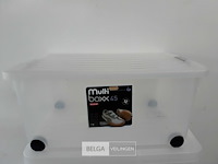 5 x opbergdoos op wielen 60x35x25 cm - afbeelding 3 van  3