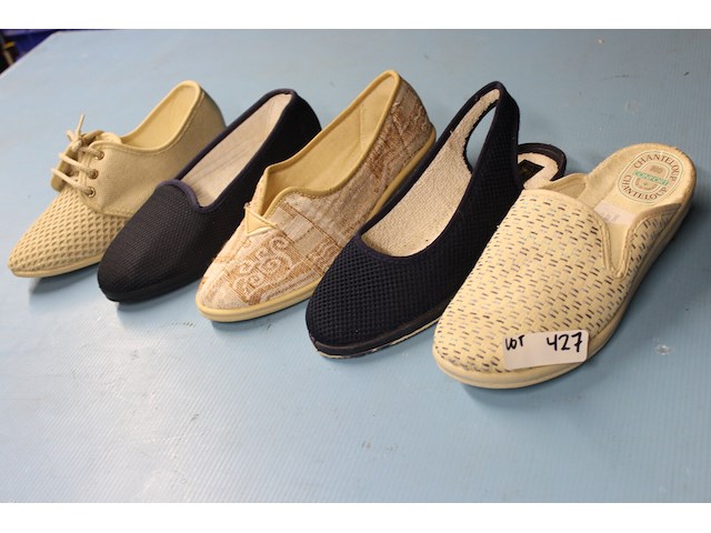 5 x paar damespantoffels maat 37 - afbeelding 1 van  1