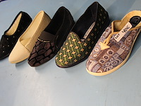 5 x paar damespantoffels maat 38 - afbeelding 1 van  1