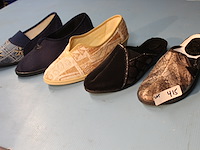 5 x paar damespantoffels maat 38 - afbeelding 1 van  1