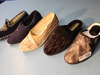 5 x paar damespantoffels maat 38 - afbeelding 1 van  1