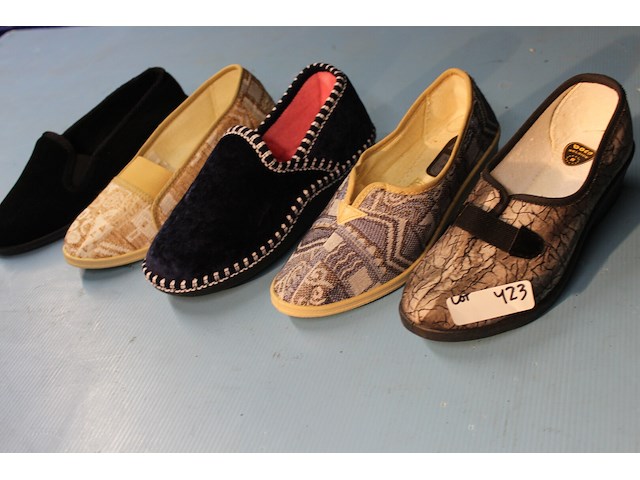 5 x paar damespantoffels maat 38 - afbeelding 1 van  1