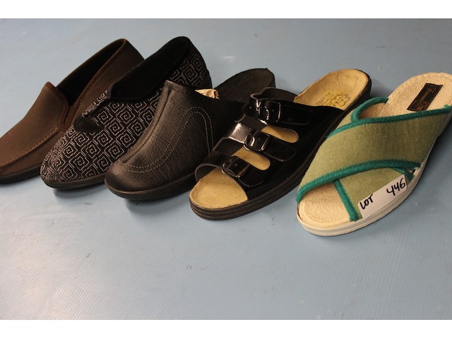 5 x paar damespantoffels maat 41 - afbeelding 1 van  1