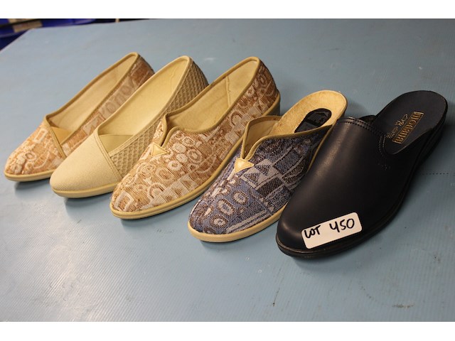 5 x paar damespantoffels maat 42 - afbeelding 1 van  1