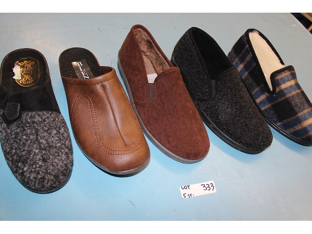 5 x paar pantoffels - afbeelding 1 van  1