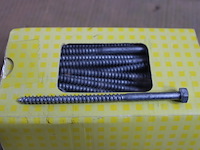 5 x pgbfast houtdraadbout din 571 ø7x130 tvz/100 - afbeelding 3 van  3